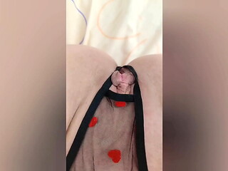 I brought my pussy to orgasm when I got home from college