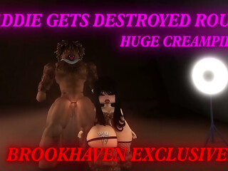 SLUT Sucks Me In a Cave and Gets CREAMPIED (ROBLOX BROOKHAVEN)