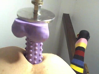 22 cm spiked dildo in the ass. Compilation