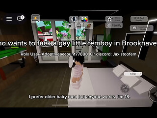 Gay femboy wants big men in Brookhaven