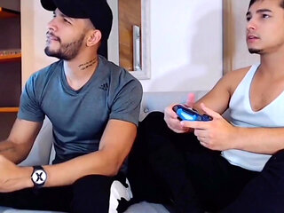 Sexy Latino twink used ra wb yhis friend bareback