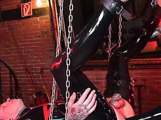 Extreme Anal Fisting Ft German Latex Mistress Lady Electra Maz Morbid