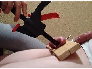 Friday Ballbusting Part 2. Clamp