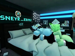 Roblox furry cumpliendo su fetiche de olfatear...( SNO / MX RLN )
