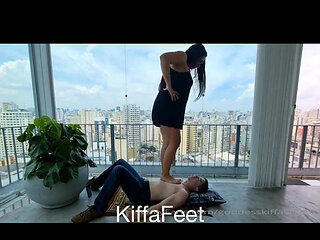 Boss Arrives at Her Office