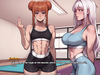 She Slurps BBC by the Pool - Shadows of Ambition 29 - Animated Cartoon Porn Game