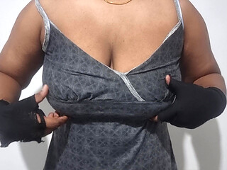 Sri Lankan Big Natural Boobs Sexy Girl