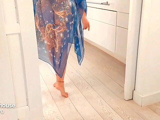 Mature Blonde Wife Enjoys Sex After Walk