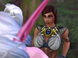 Priestess Rendezvous (futa Shemale)