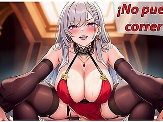 She Removes The Cage... But Won't Let You Escape! Spanish JOI Hentai