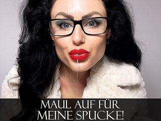 Open Your Mouth for My Spit!