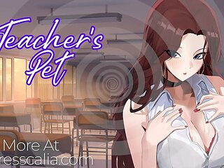 Teacher's pet gets mesmerized in a JOI by Mistress Calia