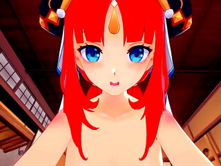 Nilou has Intense sex with Aether - Genshin Impact hentai