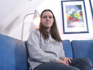 Hot German Amateur Babe Fingering Herself on Camera