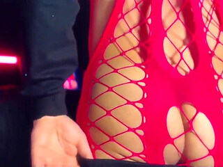Femboy in Sexy Pink Lingerie - Big Booty
