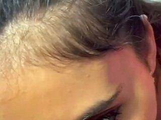 Violet Summers Gives Sloppy Blowjob At Parking Lot And Gets
