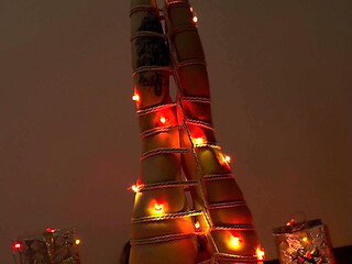 This Instead of Your Normal Christmas Tree?
