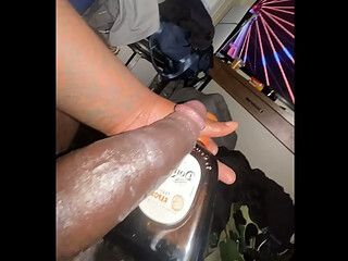 Beating My Meat W Lotion Til It&rsquo_s Swollen