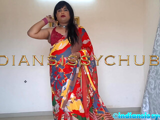 Red Saree Fun MILF Cougar Hotwife