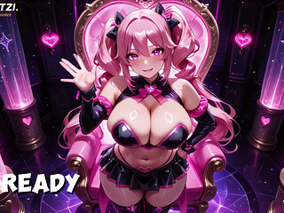 Magical Girl Threesome Covered in Cum, Realistic Facial on Pink Violet Blonde Idols