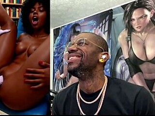 Tight ebony pussy fucked by big black cock in a homemade video