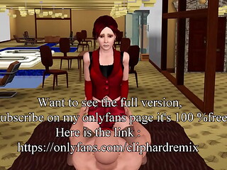 Claire Redfield Slow Grinding Tease &ndash_ No Penetration, Just Intense Dry Humping