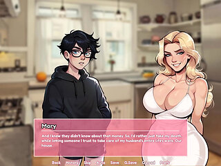 Gooncuck #7 - a Cucky Ai Porn Game - Footjob From a Therapist