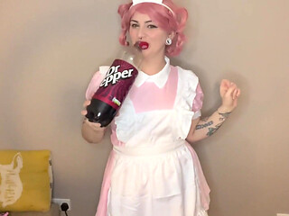 Nurse Joy Try Not to Burp Challenge