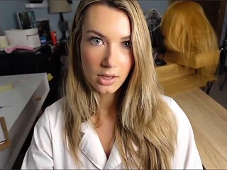 Bulgarian Doctor Sabrina Vaz Big Tits Roleplay Blowjob