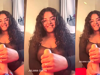 JOI - Batendo punheta para um f&atilde_ (v&iacute_deo personalizado)