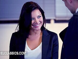 Overtime Desire: Late Night Office Affair With Anna Polina
