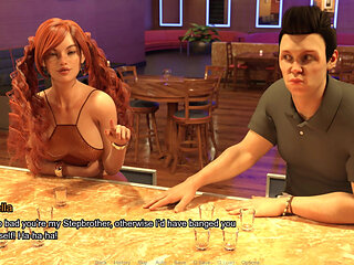 How to Lose Ones Virginity 5 - Eve Giving Blowjob to Leo and Manager Caught Them Redhandedly