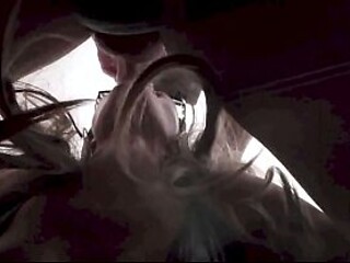 MILF gives a deepthroat blowjob with cumshot