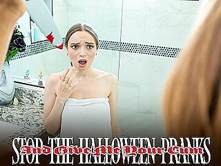 Stop The Halloween Pranks And Give Me Your Cum - Selina Imai And Axel Haze