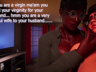 Cuckold Honeymoon Busty virgin newlywed cheating  with BBC