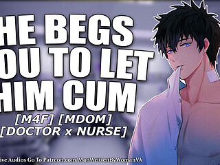 Doctor Fucks You In A Closet (M4F) (MDOM) (DOCTOR x NURSE)