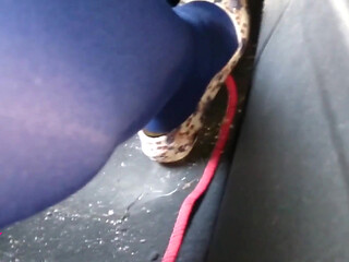 Driving Fast in Flowered Ballet Flats
