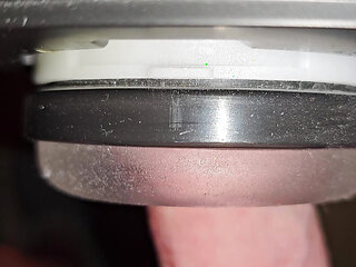Pushing the penis into the artificial vagina and subsequent ejaculation 