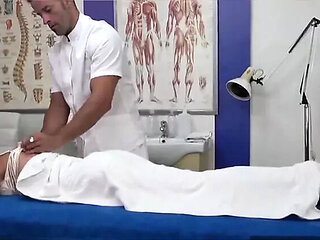 Busty Latina Gina Ferocious Gets Oily Massage & Creampie by Dirty Masseur Nick Moreno