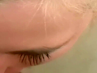 Busty Platinum Blonde POV Blowjob - Slow and Deep