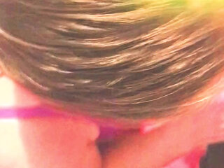 Crazy, crazy beautiful little head spread your legs