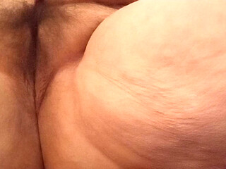 Dick, Slimy and Hairy Closeup Hairy Mature Pussy