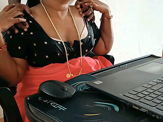 Step-stepbrother Sucked My Boobs During Online Interview