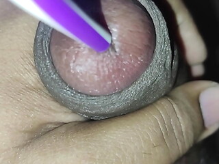BDSM CLOSE UP TIED COCK, SEX TOYS HANDJOB AND MASTURBATIONM CUM