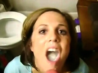 Cum Facial for Amateur
