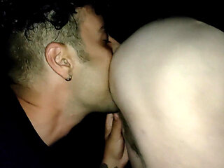 Licking and Giving Tongue and Finger in Friends Ass