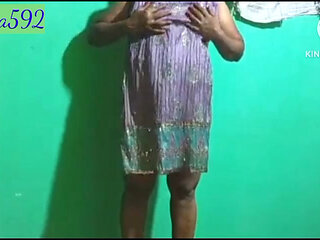 Desi Hot Wife Enjoyment with Own Room