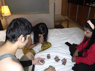Two Hot Indian MILFs Fuck Lucky Guy in Hotel Threesome - Hunter Asia