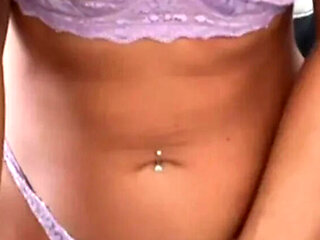 POV Fingering Teen with Big Natural Tits Masturbating to Orgasm at Home