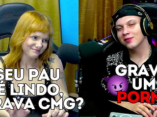 Alexa Araujo Gostou do Pau do Ruan e pedir para gravar um sexo amador com ele, ser&aacute_ que ele vai aceitar? - Podcast P&aacute_pum no Barraco!